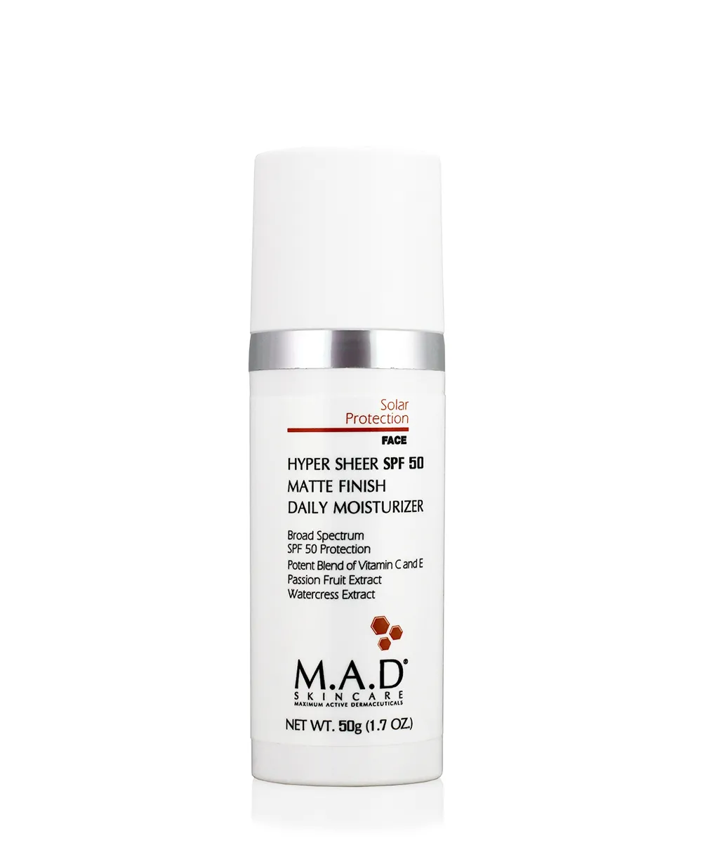 Hyper Sheer SPF 50 Matte Finish Daily Moisturizer